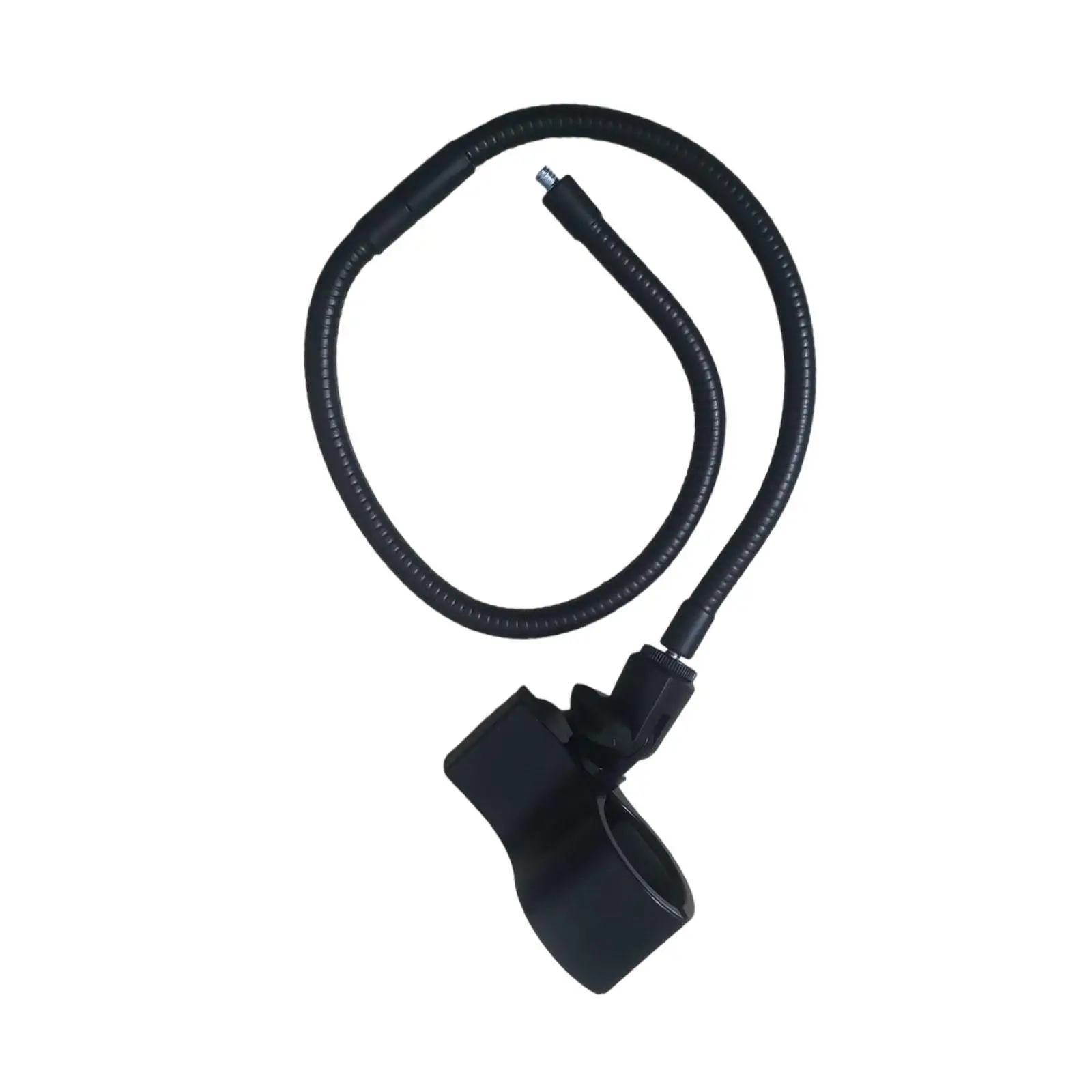 넥 마이크 홀더, 가볍고 튼튼하며 사용하기 쉬운 실용적인 마이크 스탠드, 핸즈프리, 마술사, 가수, 공연용 휴대 가능