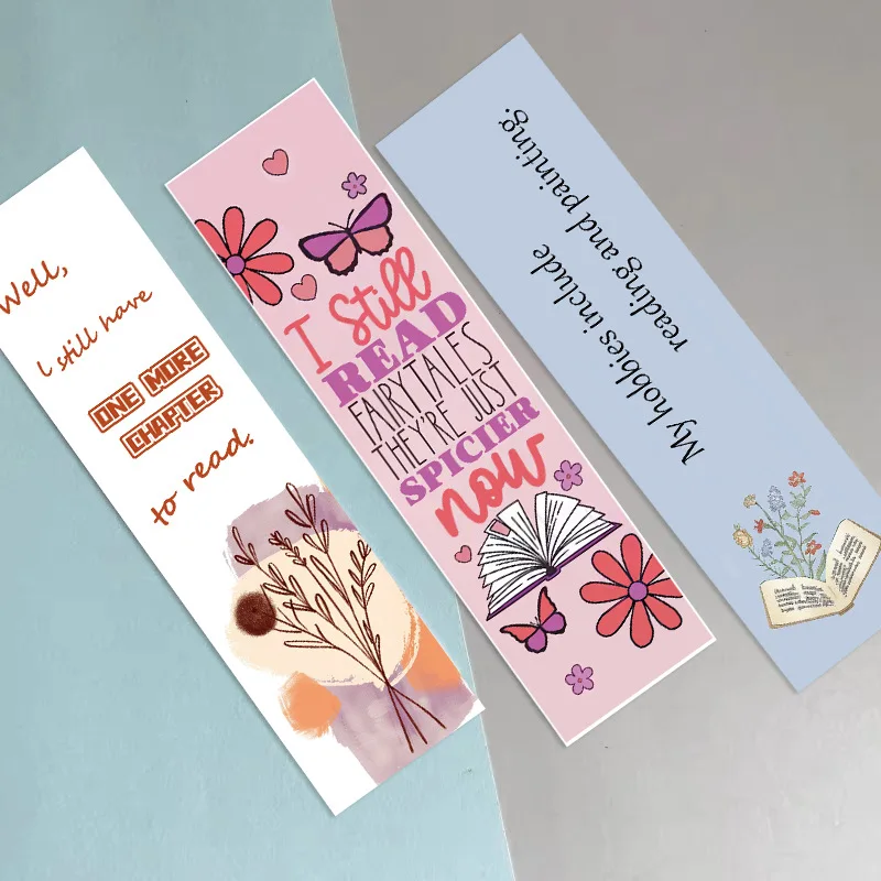 自己啓発本まとめセット販売 30PCS Reading Bookmarks Simple Literary Pages Book Annotated