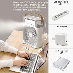 Personal Indoor Portable Air Conditioners Mini Mobile Air Conditioner For Bedroom Cooling Portable Car Ac Fan For Room Camping