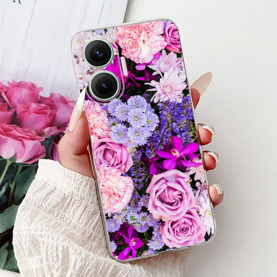 Stylish Painted Soft Slim Phone Case - For Xiaomi Redmi and Poco Series