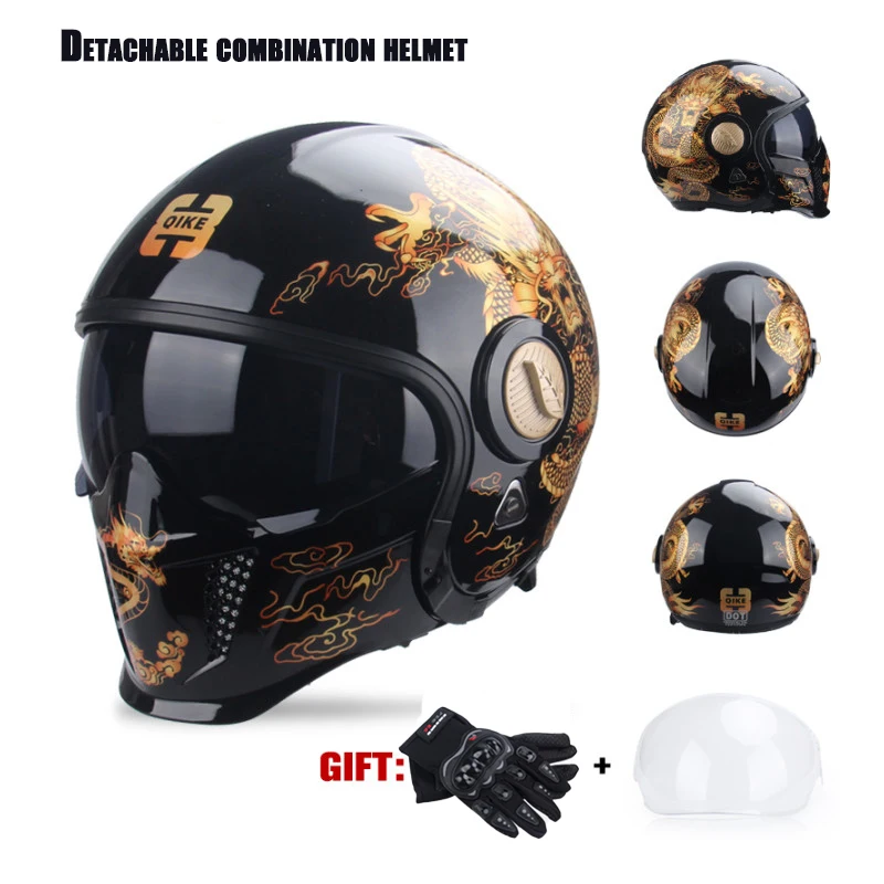 Regali Accessori MOTO Casco MOTO Full Face Samurai Regali Accessori MOTO Casco MOTO Full Face Samurai