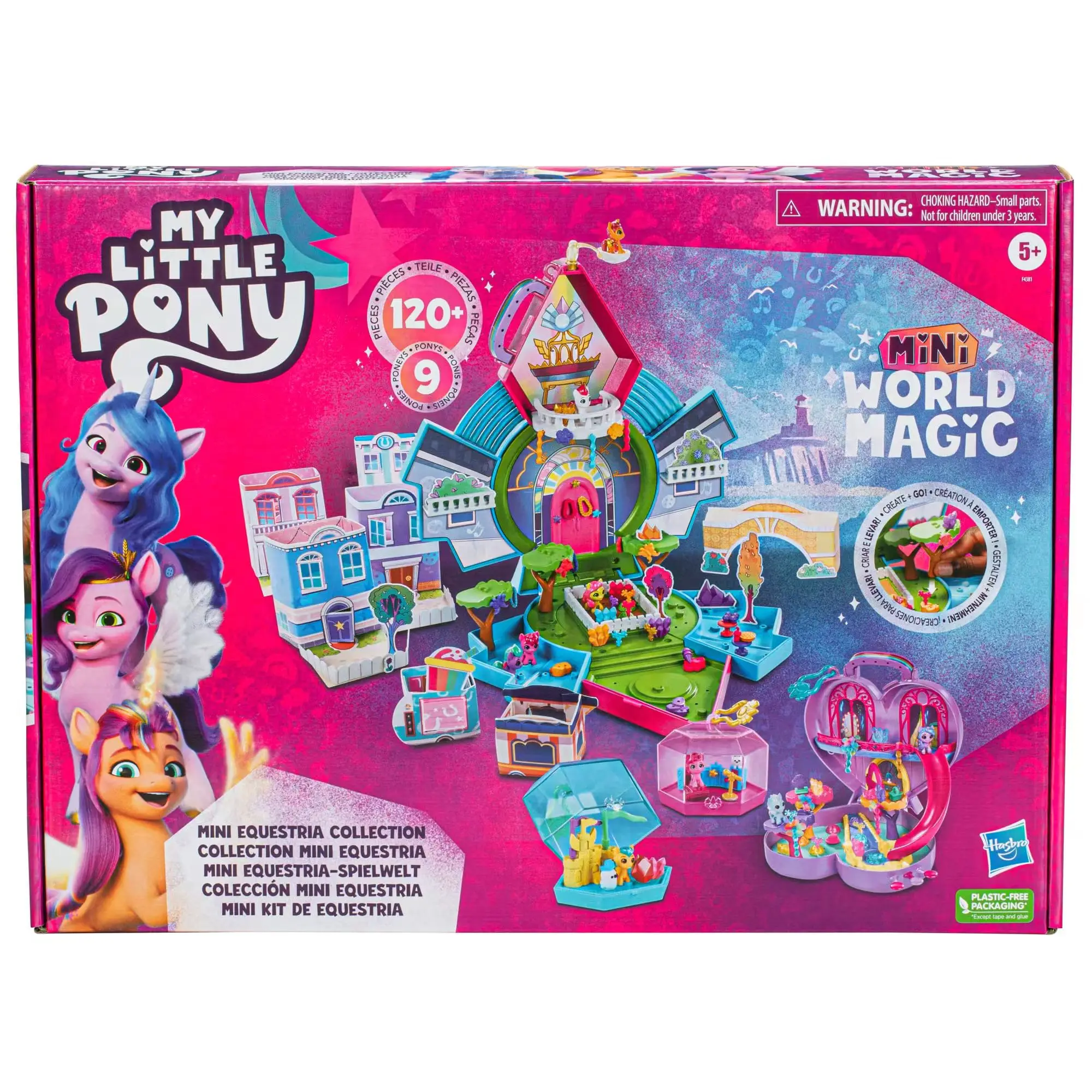 Y My Little Pony Mini Equestrria Collection World Magic Play House Regali Per Bambole Modello Giocattolo Figure Anime Raccogliere Ornamenti
