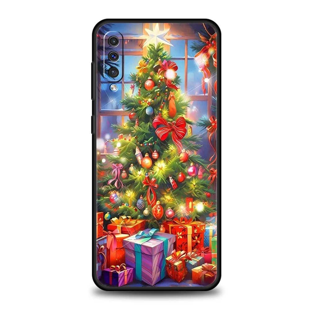 Festive Christmas Tree Soft TPU Phone Case