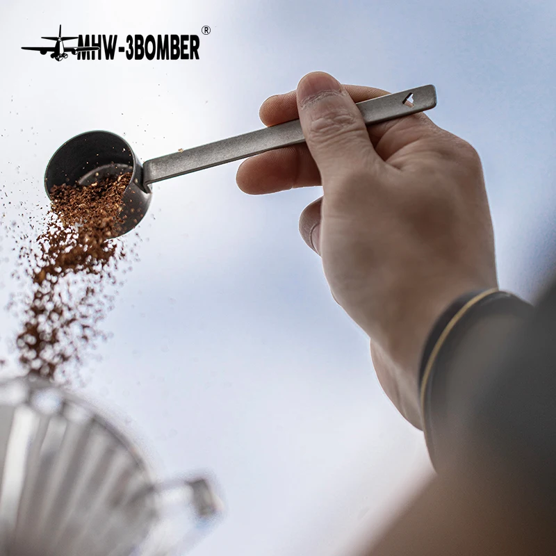MHW-3BOMBER Coffee Measuring Scoop Set - Stainless...