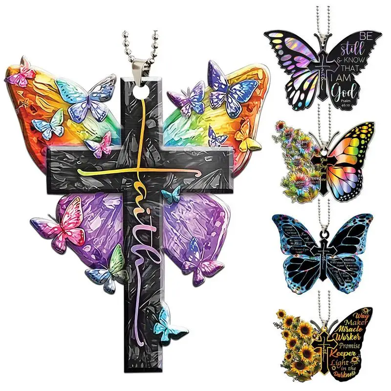 

5 шт., подвесные украшения для зеркала заднего вида