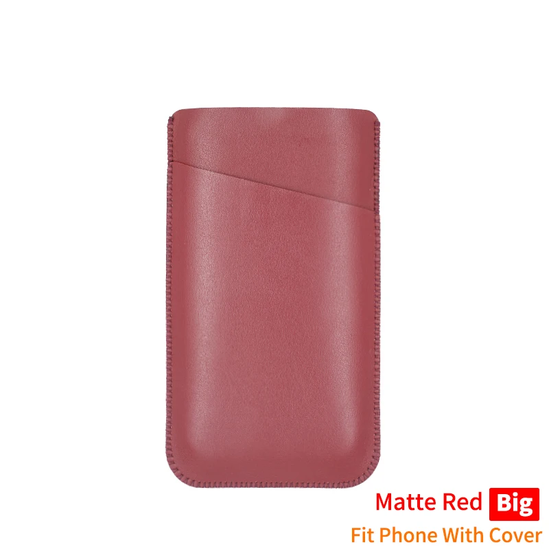 Universal PU Leather Phone Bag Pocket Wallet Pouch Case