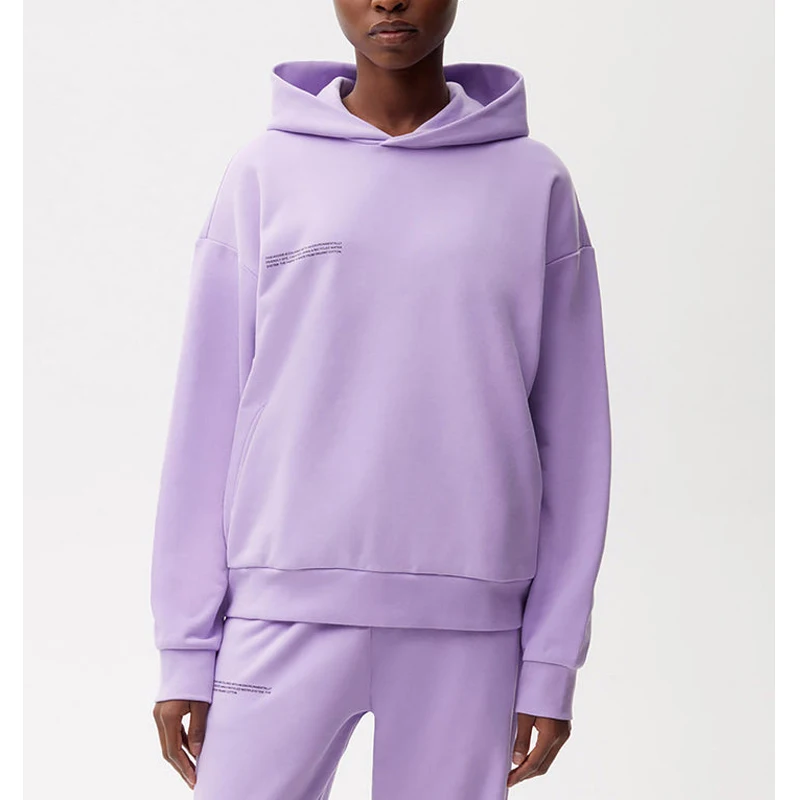 YICIYA Women Tracksuit Joggers Pants Sweatpants And Sweatshirt Hoodies Sportswear 100% Cotton Horizon Two Peice Set Home Clothes
