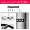 Disassemble Punch & Replacement Stainless Steel Hinge Pins For Zippo Kerosene Oil Lighter Case Link Pin DIY Replace Repair Tool 2