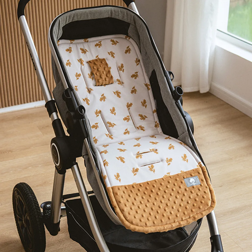 

Stroller Cushion Universal Breathable Kids Pushchair Car Trolley Seat Mattress Soft Diaper Pad Cotton Baby Stroller Accessories