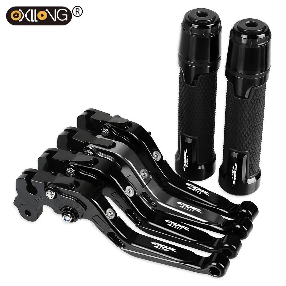 

Motorcycle Brakes Tie Rod Brake Clutch Levers Handlebar Hand Grips ends FOR HONDA CBR400 NC23 29 1986 1987 1988 1989 1990-1994