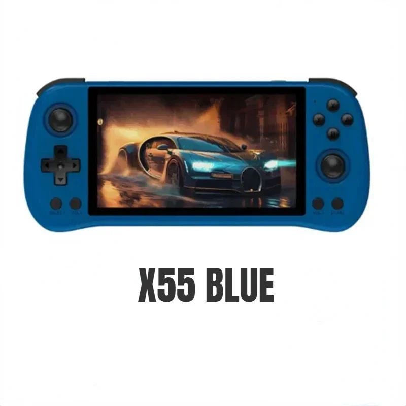 POWKIDDY X55 5.5 インチレトロハンドヘルドポータブルビデオゲーム