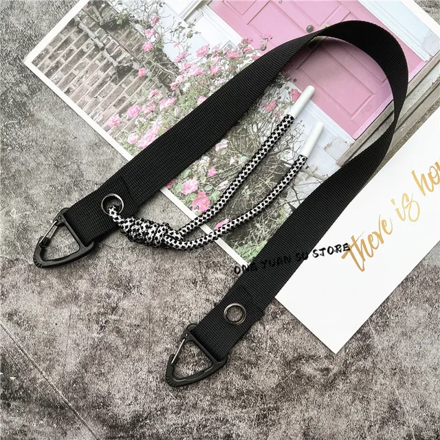 Correa de bolso tejida a mano, accesorios para colgar teléfonos móviles,  cordón de llaves, correa de Color de contraste para bolsos, pantalones,  adornos, Lazard - AliExpress