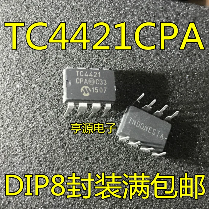 

Оригинальный Новый TC4421 TC4421CPA TC4421EPA DIP8 встроенный микросхема драйвера MOSFET IC