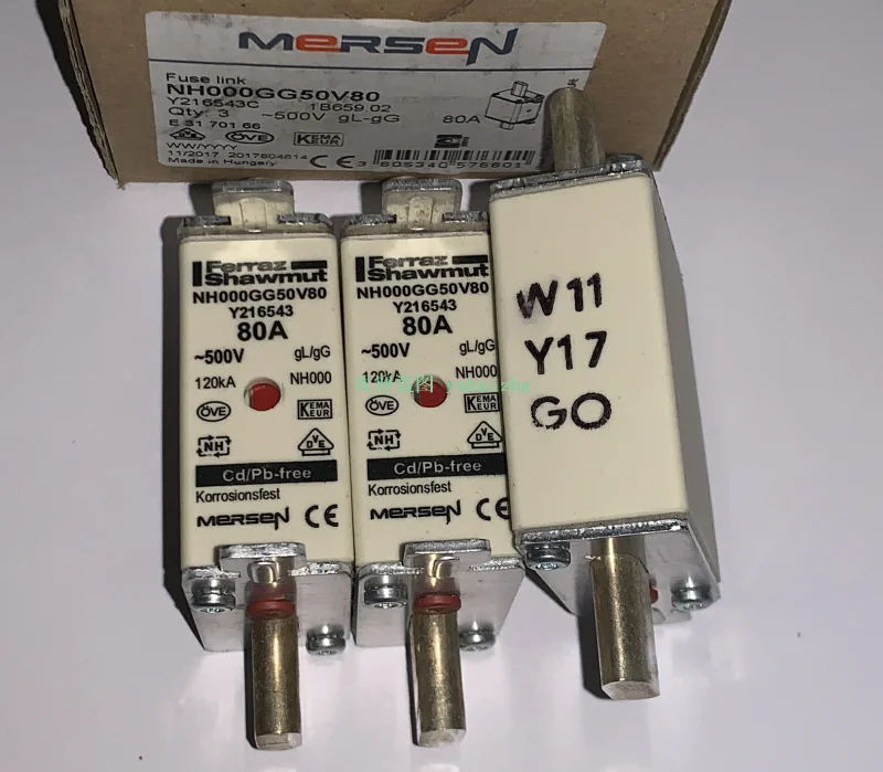 1pcs Original NH000GG50V10/V25/V32/V35/V40/V50/V63/V80 fuse