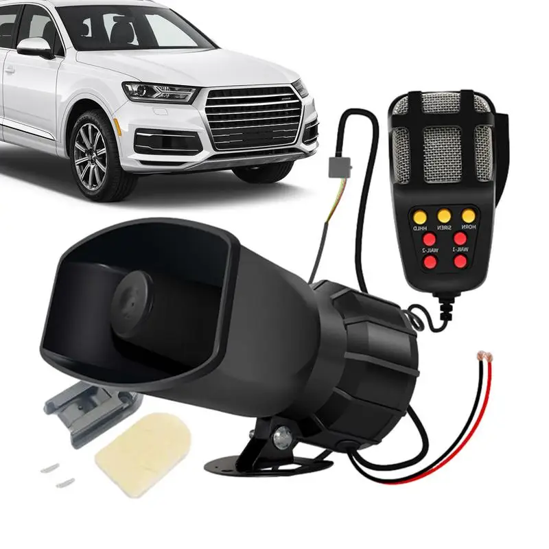 Sistemi Pa Per Auto 7 Suoni Altoparlante Pa Forte Per Auto Amplificatore Altoparlante Per Auto Con Sistema Mic Pa Sistema Pa Portatile Per Suv