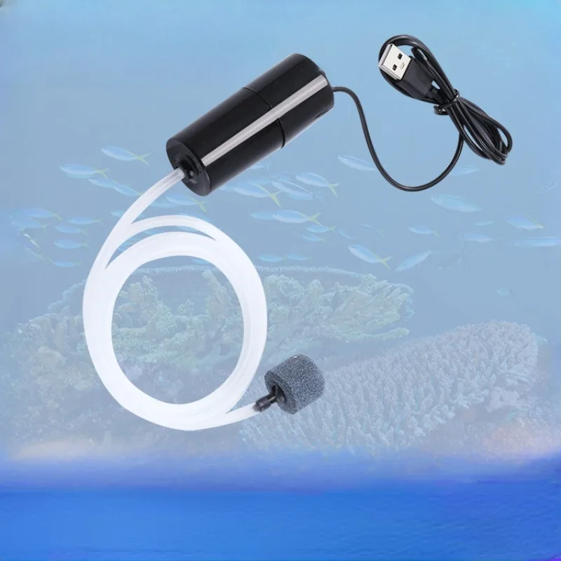 USB Mini Aquarium Air Pump 4