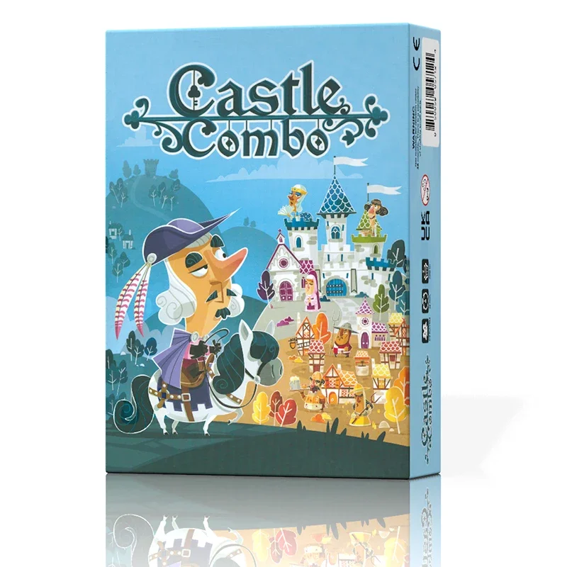 Jeu de société combiné château pour 2 à 5 joueurs, jeu de stratégie Version anglaise pour fête/famille, jeu de Table, jeux de cartes