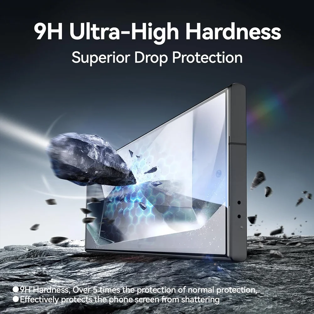 Premium Tempered Glass Phone Case with Screen Protector Film