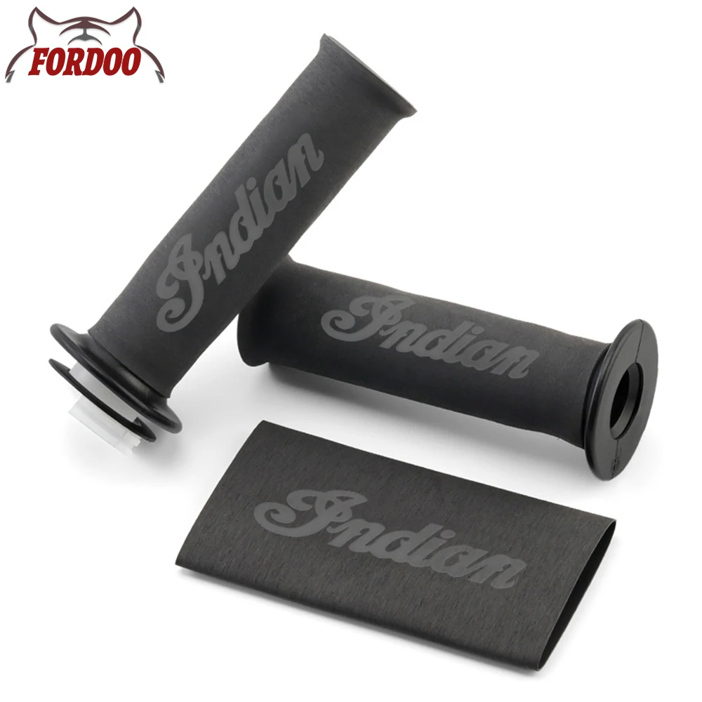 Per Indian Ftr 1200 S Carbon Rally Chief Vintage Scout Bobber Moto Heat Shrinkable Grip Cover Guanto Antiscivolo Con Impugnatura In Gomma