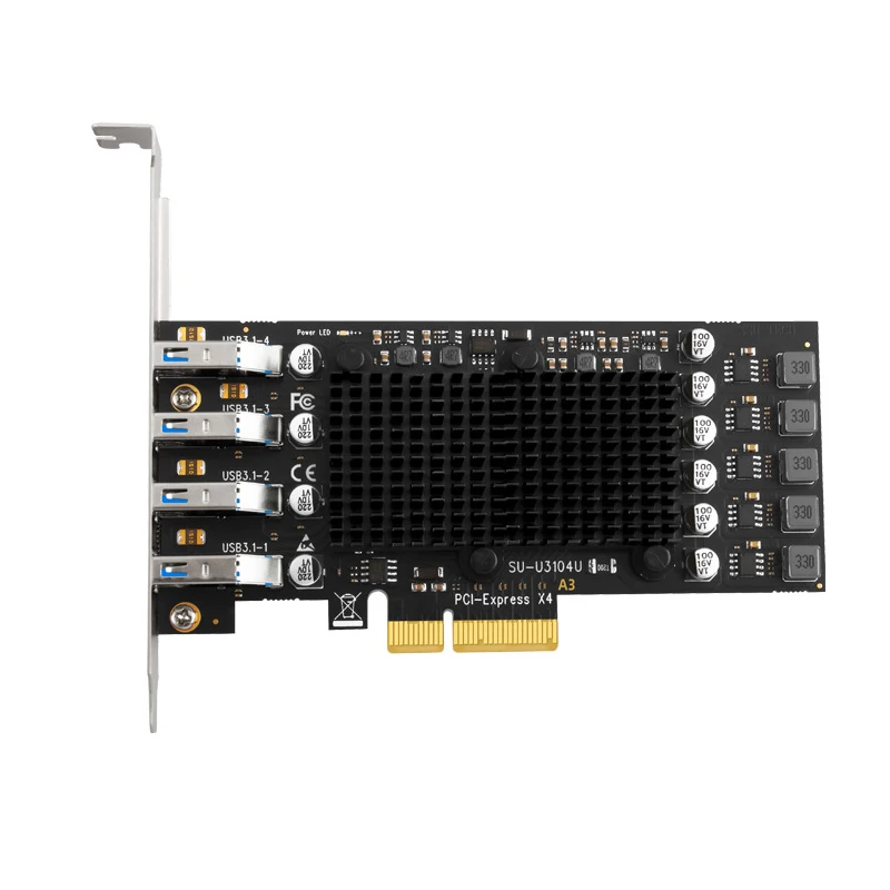 Pcie Usb Cartão Porta Usb Multiplicador Hub Pci e 4x Express para Usb 3.2 Gen 2x2 20gb Usb3.2 Gen Gen2 Expansão Cartão Asm3142 para pc - Imagem 6