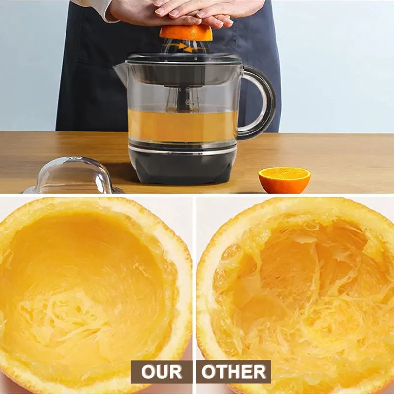1pc Portable Electric Juicer Multifunctional Kitchen Automatic Fresh Squeezer Fruit Juicer & Household Orange Lemon Blender!