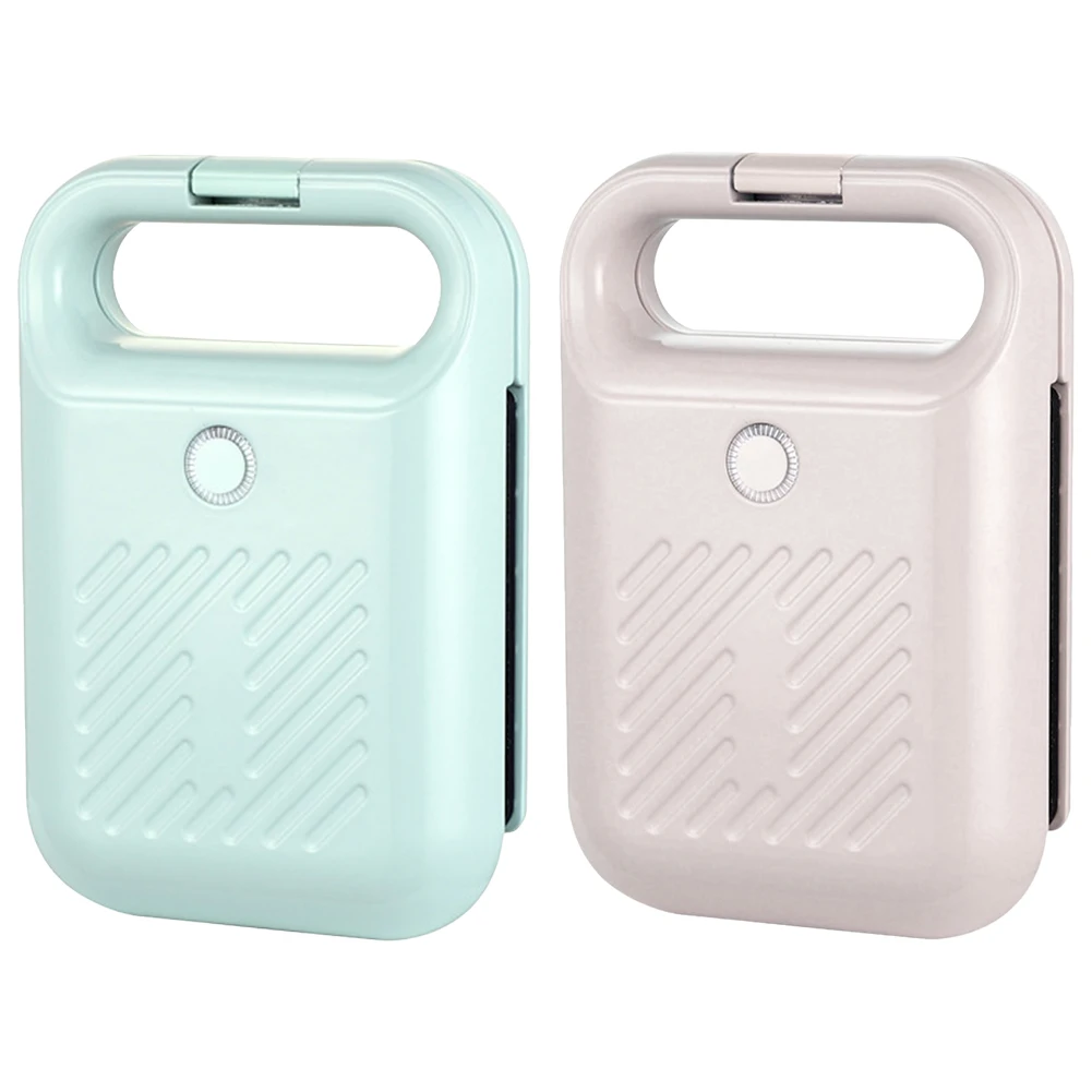 Electric Sandwich Maker Bread Presser with Non-Stick Coating Egg Omelette Pan Light Food Making Machine for Meat Beef Omelette 4