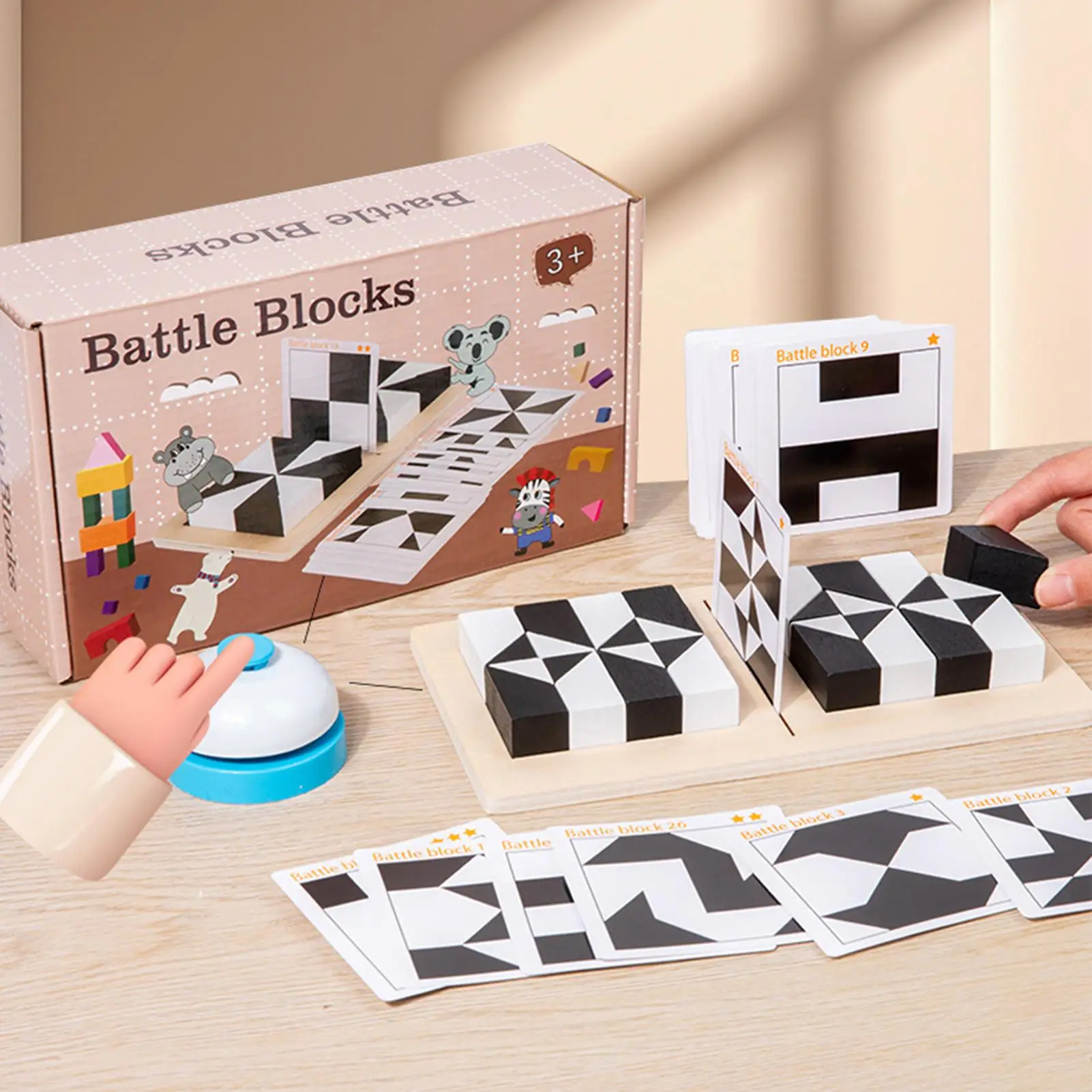 Geometric Puzzle Challenge Interactive Board Game