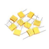 10pcs X2 Safety capacitor 15mm 275VAC 275V 0.022UF 0.047UF 0.1UF 0.15UF 0.22UF 0.33UF 0.47UF 0.68UF 1UF Polypropylene film