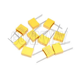 Set of 10 X2 Safety Capacitors - Polypropylene Film, 275VAC, Various UF Ratings - 680NF