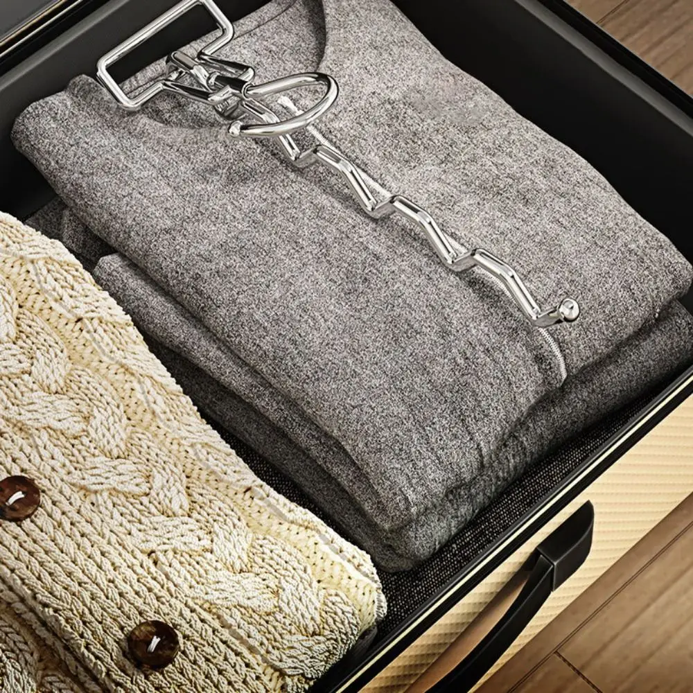 Multi-function Folding Clothes Hanger Single Pole Balcony Bedroom Stainless Steel Coat Hanger Portable Indoor Household Use