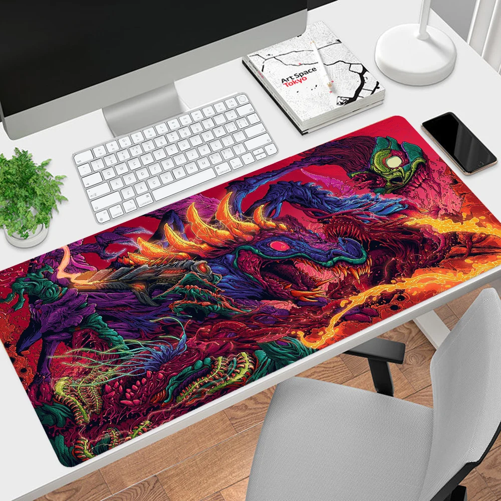 

Hyperbeast Deskmat 90x40cm Lockedge Large Gaming Mouse Pad Gamer Keyboard Mouse Pad Desktop Large Mouse Pad for PC Gaming Desk