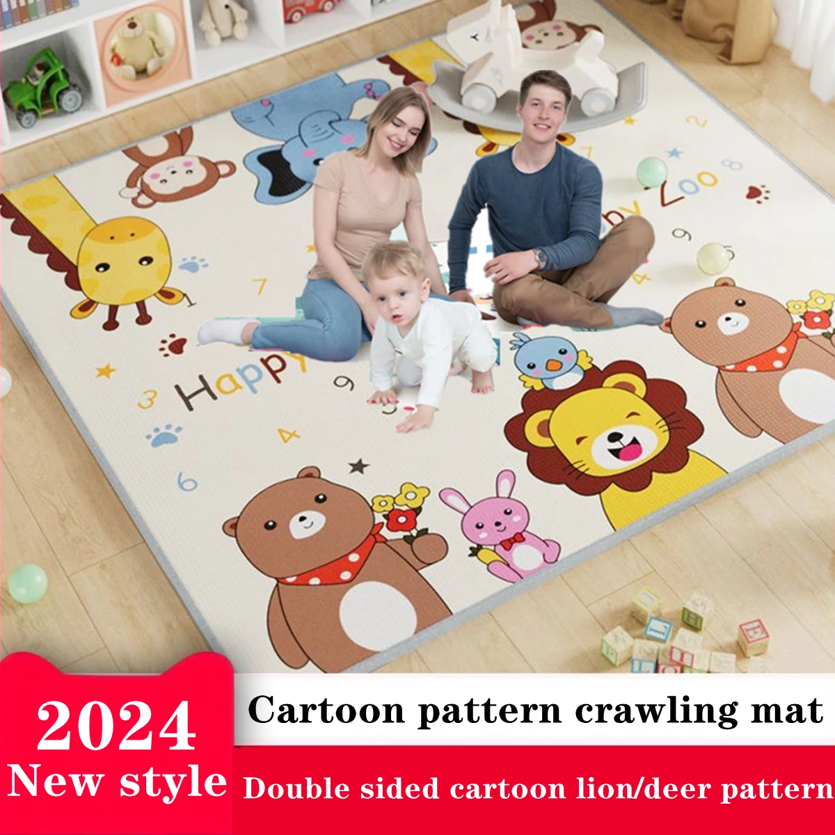 Baby Play Mats Waterproof EPE Soft Floor Playmat Foldable Crawling Carpet Kid Game Activity Rug Folding Blanket Educational Toys 80x160cm play mat baby crawling blanket soft floor carpet kids rug playmat waterproof mcqueen kid bedroom rug