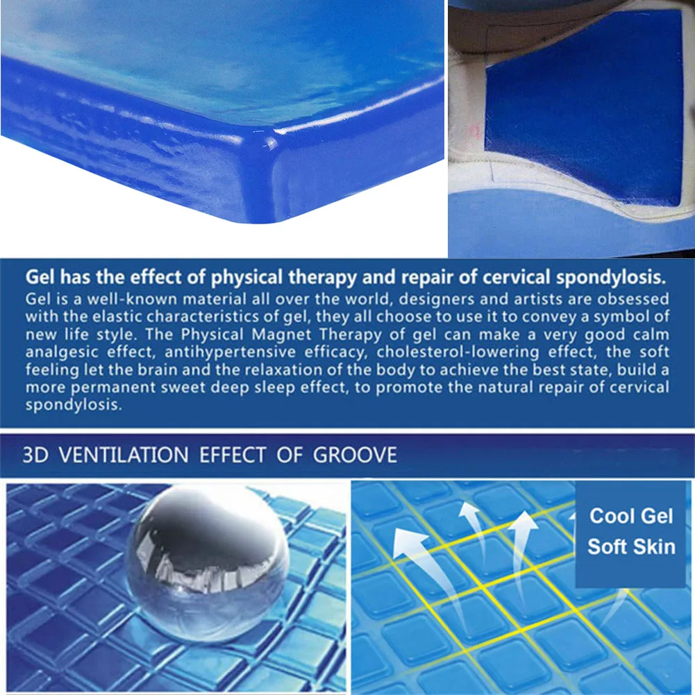 Motorcycle Seat Gel Pad Shock Absorption Mat Motorbike Scooter Comfortable Soft Gel Cushion 2CM Thickened Bike Modified Seat Pad