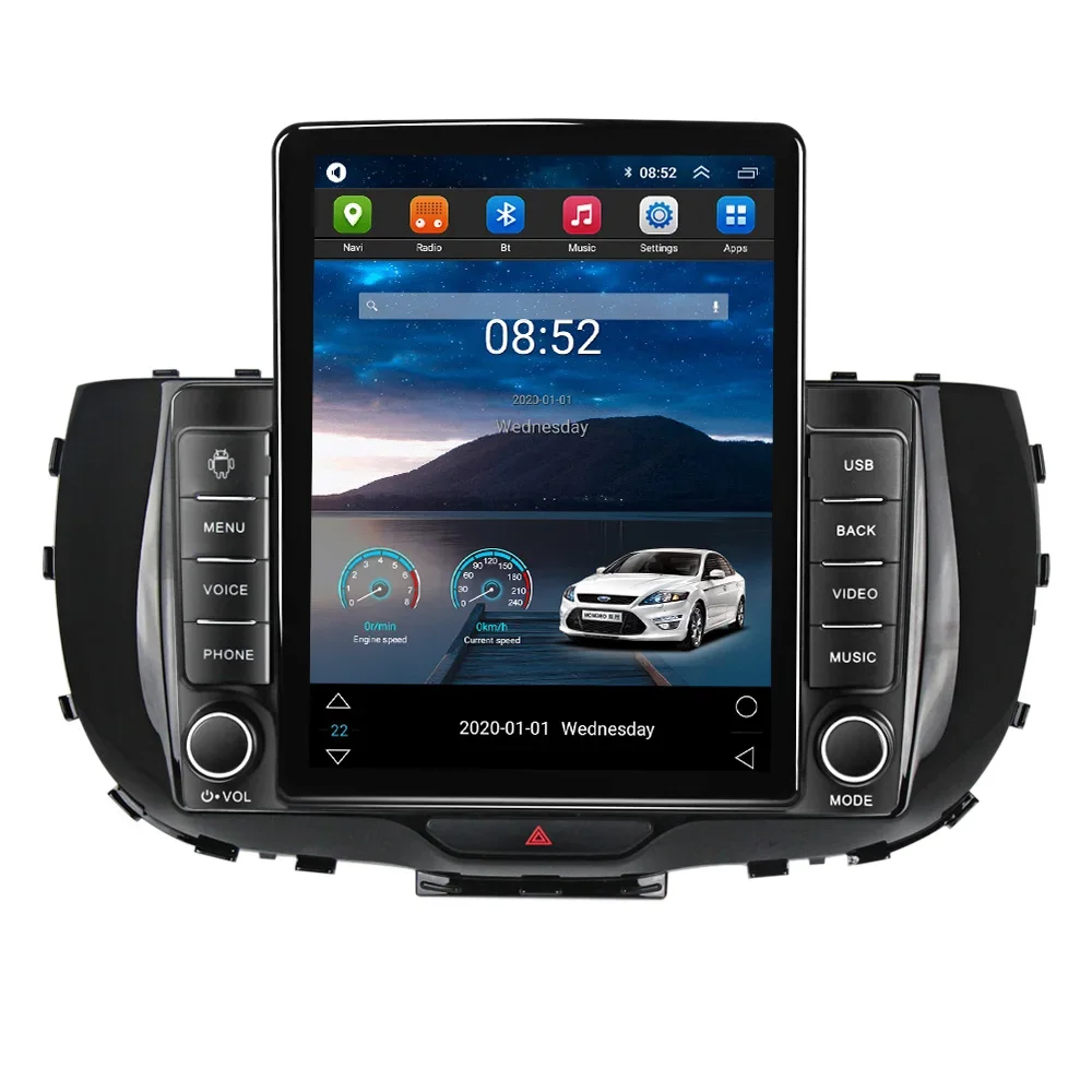 

Модель 8 + 128 ГБ Android 11 IPS DSP автомобильный экран для Kia Soul SK3 2019 2020 360 камера Разделенный экран Carplay Автомобильное видео 2 din