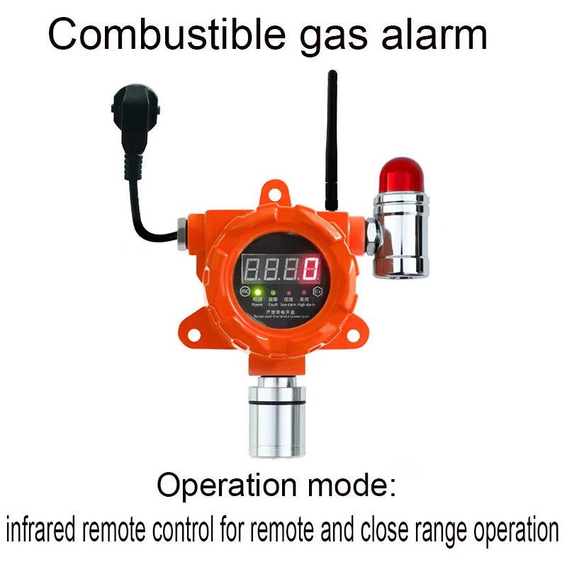 Detectors for industrial combustible gas alarm detectors are suitable for commercial alarm detectors for liquefied gas leakage i