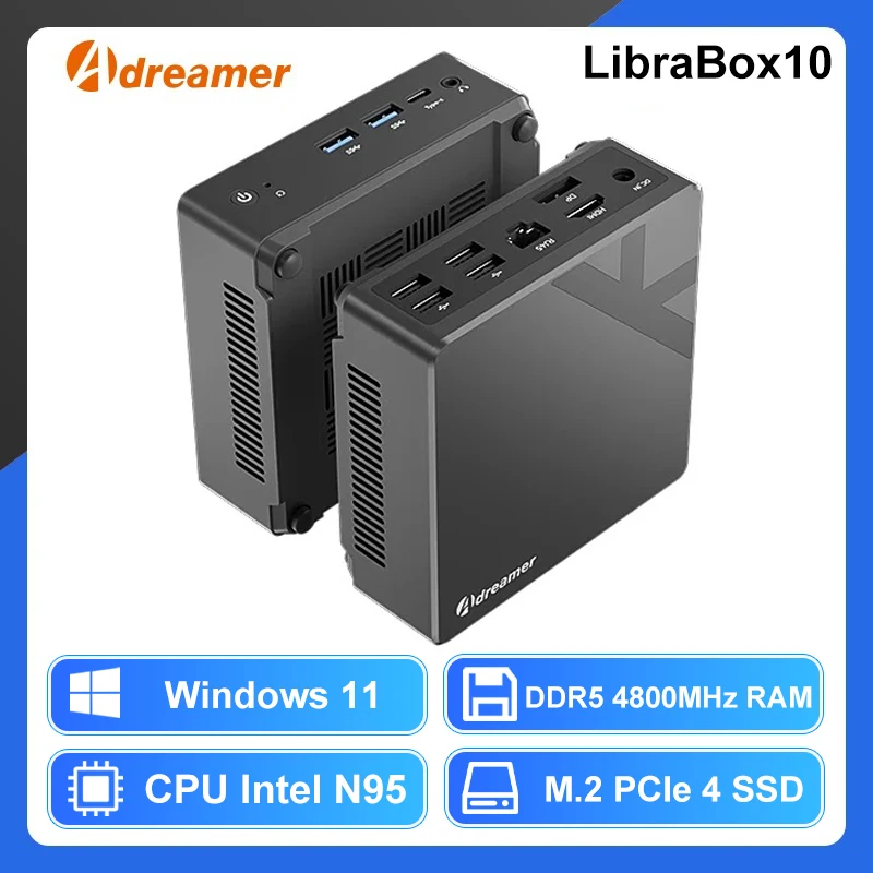 ミニPC Adreamer LibraBox10 Intel N95 16GB 1TB ミニPC Adreamer LibraBox10 Intel N95 16GB 1TB Amazon.com: ADREAMER
