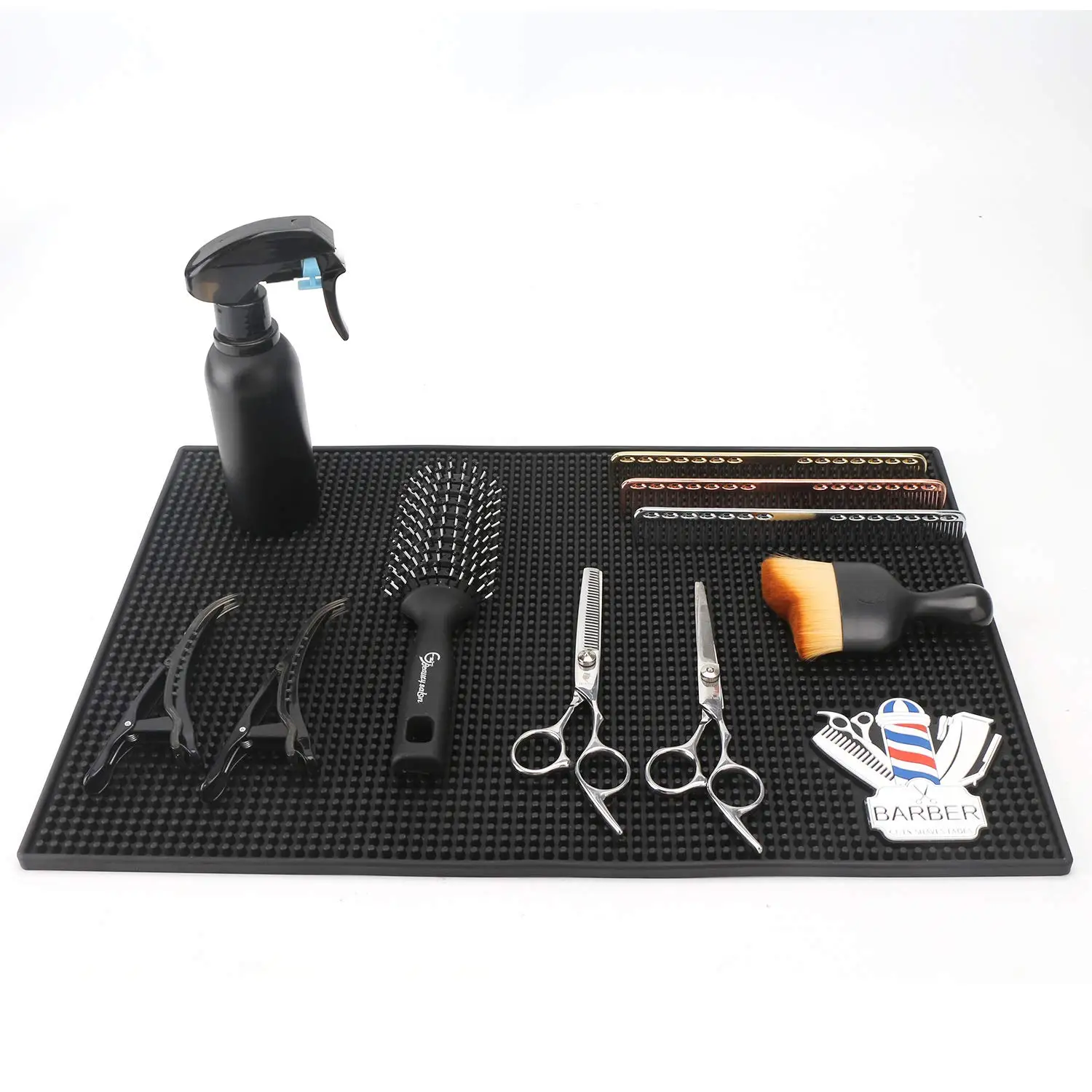 Barber Tools Non-Slip Waterproof Insulation Mat for Hairdressing Essentials