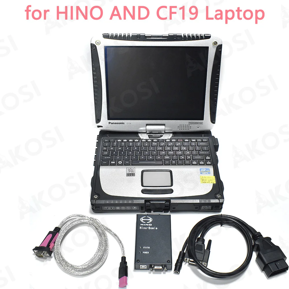 

for HINO Diagnostic Explorer for Hino-Bowie Diagnostic +CF19 Laptop for HINO Excavator Truck Diagnosis Scanner tool