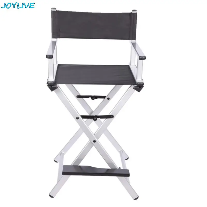 JOYLIVE Folding Outdoor Canvas Chair Aluminum Alloy Leisure Chair With Headrest Outdoor Beach Office Makeup New
