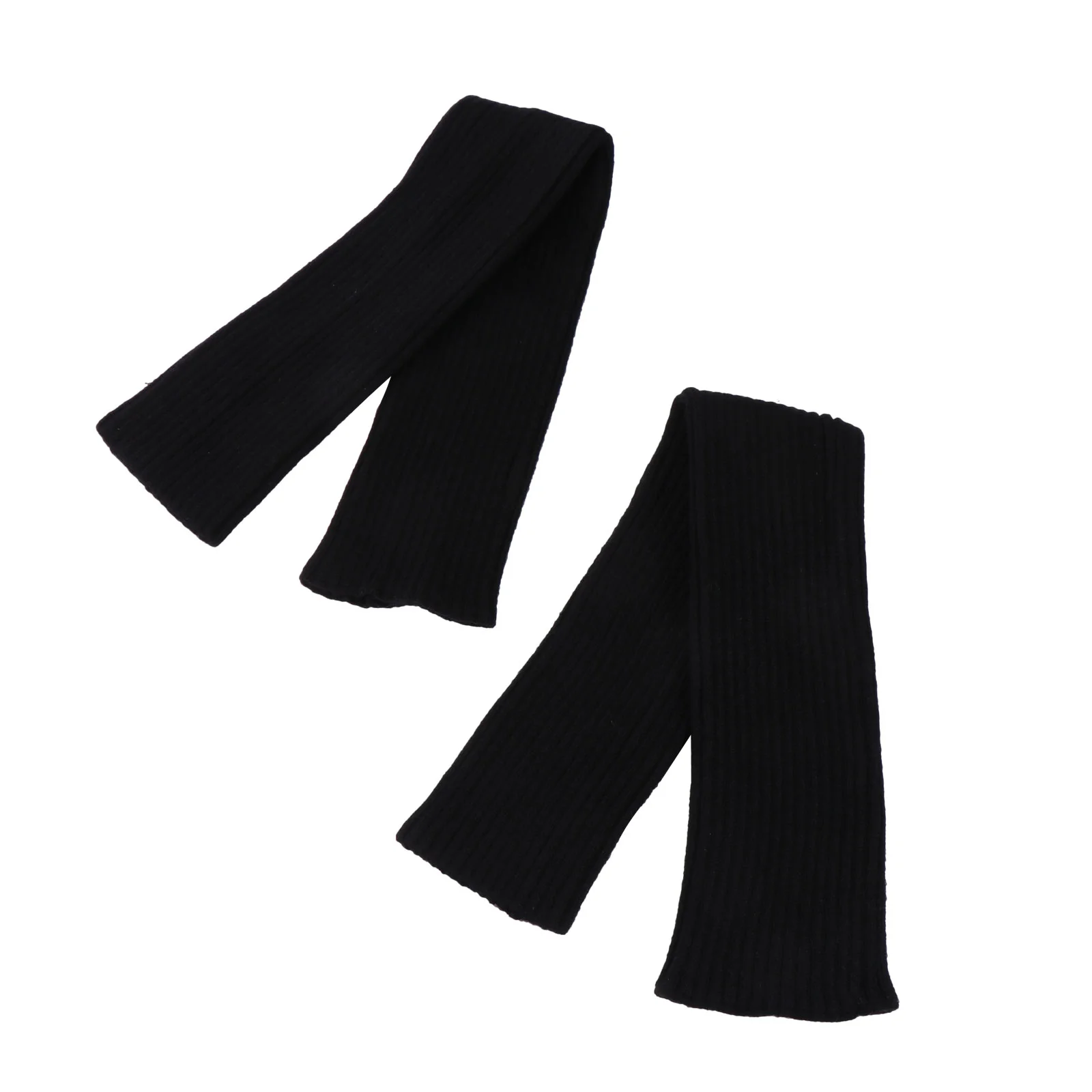 

1 Pair Winter Warm Wool Gloves Sleeves Arm Warmers with Thumb Hole for Women