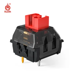 Enhanced Mechanical Keyboard Switches - Kailh MX Series, Linear, Tactile, Clicky, Light for DIY Keyboard Projects (KK Red 8pcs)