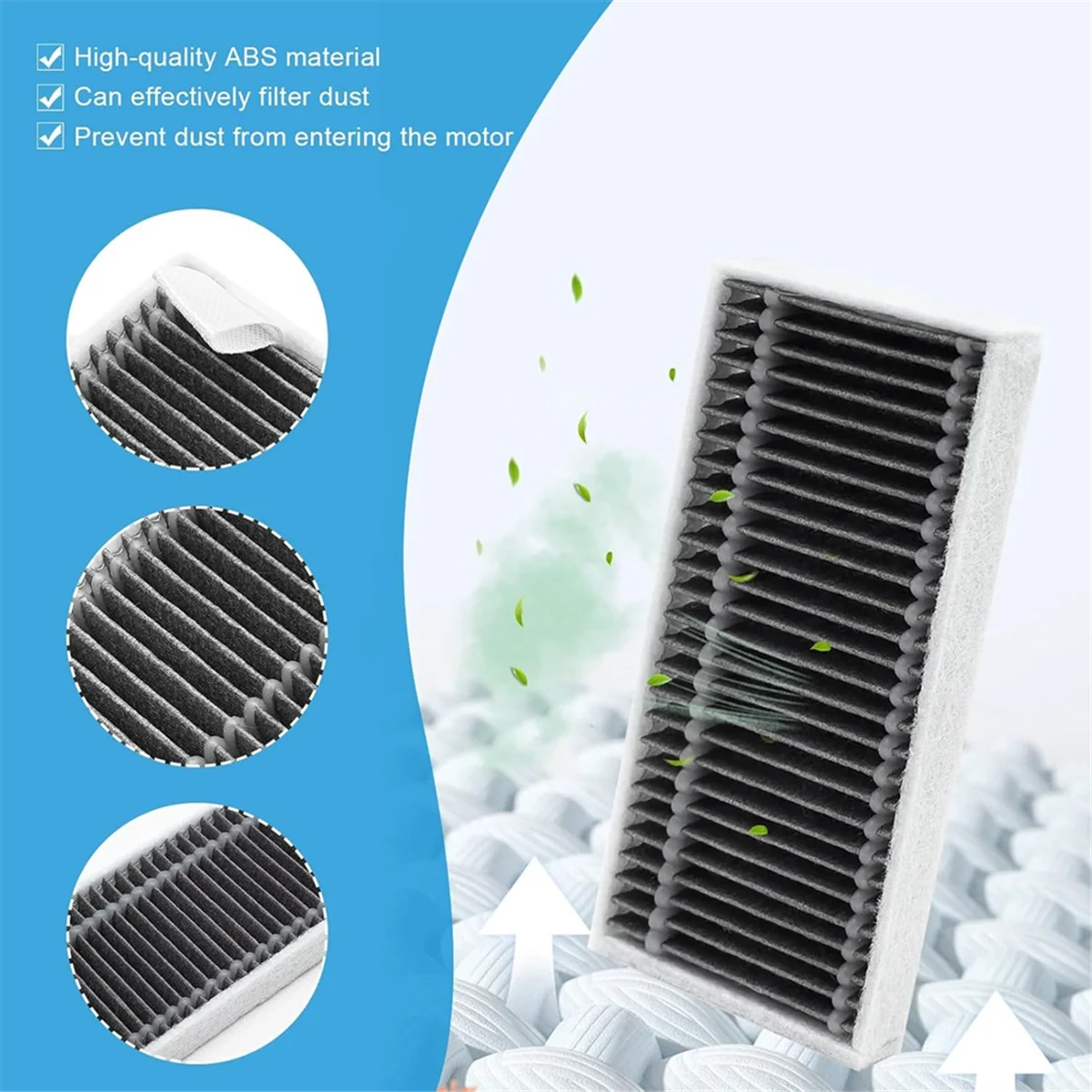 SEMOIC For DEBOT X8 Omni, X8 PRO Omni Robot Vacuum Cleaner Main Side Brush Hepa Filter Dust Bags Replacement Parts