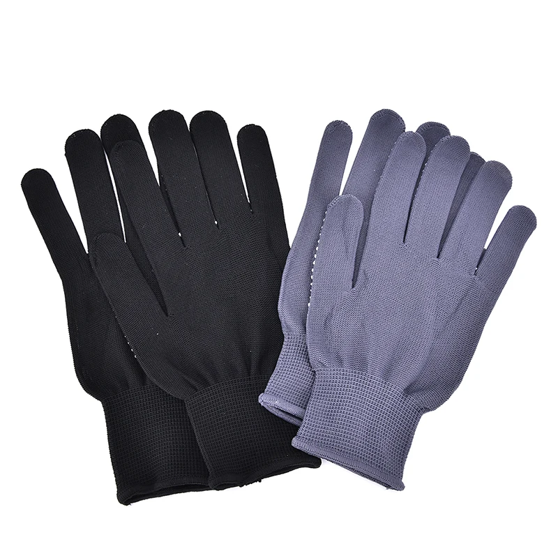 Hair Straightener Perm Curling Hairdressing Heat Resistant Finger Glove 1 Pair heat resistant gloves
