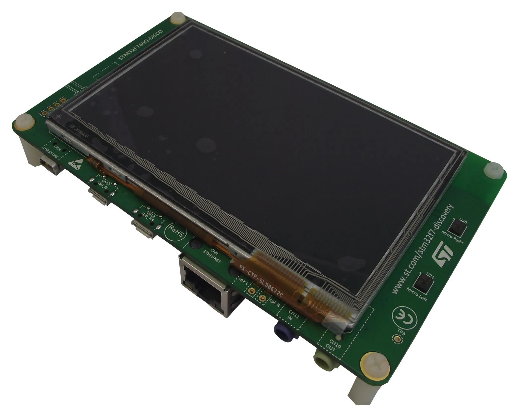 STM32F746G-DISCO Ŀ ŰƮ, STM32F746NG MCU, º , 4.3 &  ġ LCD-TFT