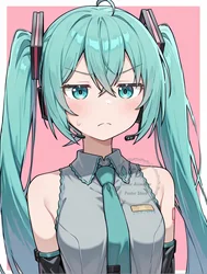 Hatsune Miku HD Art Poster - Vibrant Wall Mural Decor for Bedroom & Living Room, Perfect Gift for Vocaloid Fans (T5 - 350 - 14)