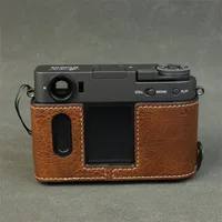 For Fujifilm X Half Camera Case Xhalf Portable Retro Leather Camera Bag X-HALF Leather Case Shoulder Crossbody Protective Shell - Image 3