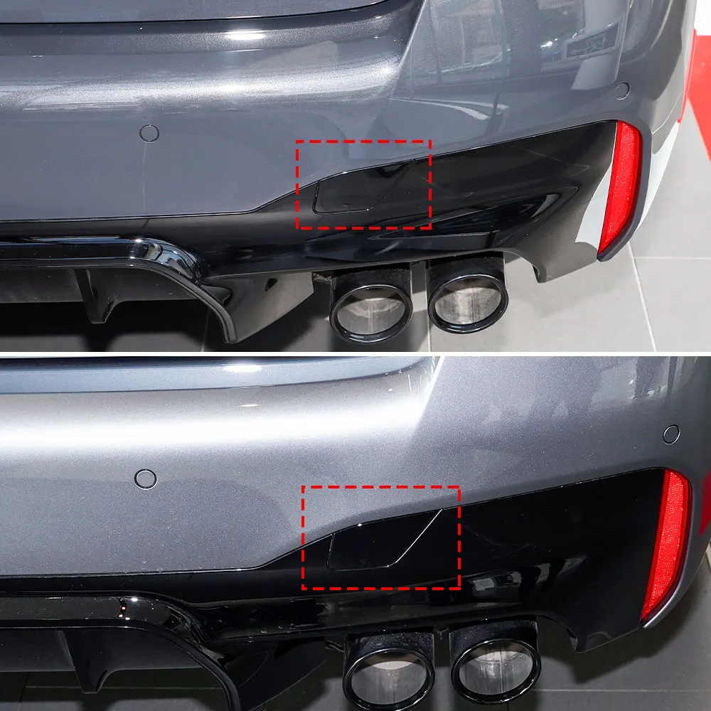 BMW F90 LCI 자동차 후면 범퍼 견인 후크 커버 캡 액세서리 교체 블랙 BMW M5 2021-2023 51125A013D8