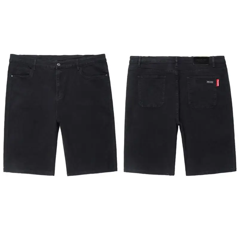 Men's Large Shorts, Jeans, Loose, Large, Black, Suitable for Men, Size 36-50.  Cargo Pants Men  Pantalon Homme джинсы мужские 6