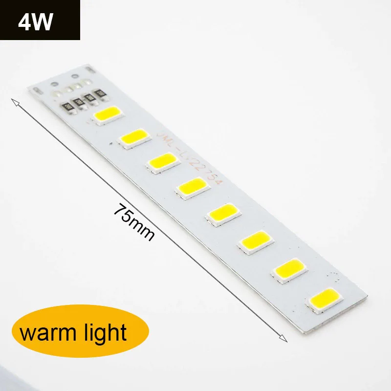 LED Lamp LED Chip LED Lamp Bulb LED Lamp Beads 4W 5W 12W replacement Source DC 5V usb Dimmable White Warm Bead Surface night lamp SMD 5730 DIY
