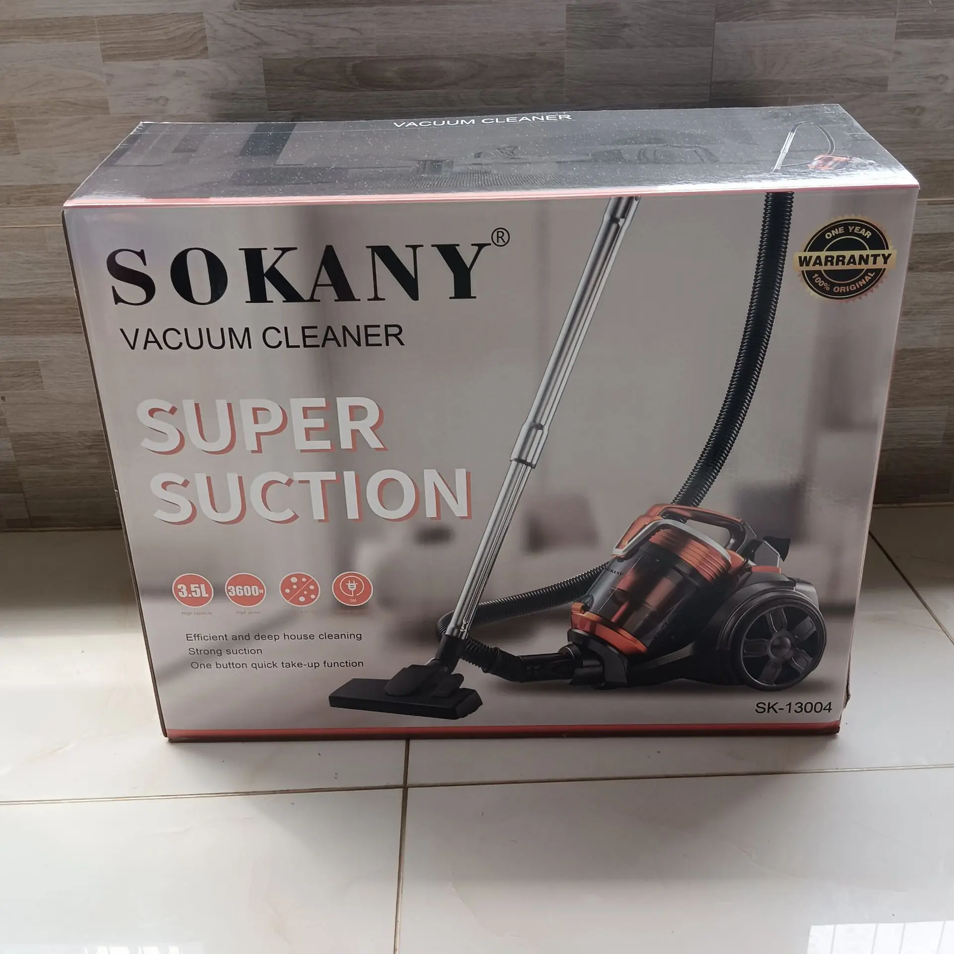 Houselin Bagless Canister 3.5L Vacuum Cleaner, Lightweight Vac for Carpets and Hard Floors 2